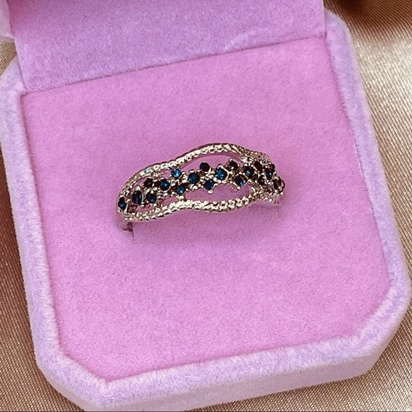 ✨✨✨_ 2x$60_ 925 Sterling Silver CZ Band Ring - Picture 5 of 16